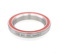 Honseadek Roulement de casque de vélo de montagne en acier de 41 mm pour tube de direction de 44 mm, cartouche scellée, pièces de réparation pour tige avant VTT
