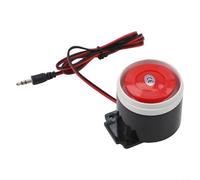 Honseadek Sirène de sécurité filaire d'intérieur DC 12 V 120 dB pour système de sécurité domestique composant électronique