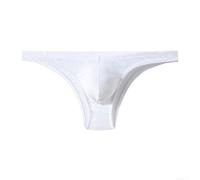 Honseadek Slip imprimé pour homme taille basse doux respirant haute | Culotte élastique en U pour un usage quotidien, tissu extensible confortable, style classique pour la gym, la course