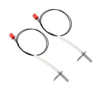 Honseadek Sonde de température pour friteuse à air 200 K 30 cm - Capteur de température blanc pour souffleur d'air, accessoires de friteuse avec matériau ABS et métal