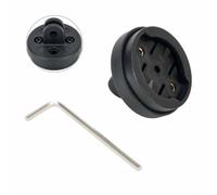 Honseadek Support de caméra arrière de vélo, pour caméra de sport et feu | Support de caméra d'action en résine ABS pour vélo - Noir - Pour feu arrière Garmin Varia