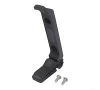 Honseadek Support de canette de vélo léger pour boissons de 330 ml, porte-gobelet sécurisé absorbant les chocs, pour VTT, vélo de route pliable avec trou pour bouteille (noir)
