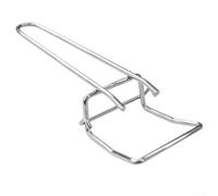 Honseadek Support de grille de barbecue avec poignée amovible - En acier inoxydable - Pour barbecue à charbon et fours