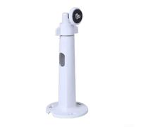 Honseadek Support de moniteur pour caméra de vidéosurveillance et IP - Support mural pour caméra de sécurité intérieure et extérieure avec câblage interne, rotation réglable, charge de 2 kg, 77 x 198