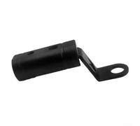 Honseadek Support de montage pour phare antibrouillard de moto compatible avec trou de rétroviseur - Support de spot en alliage pour la plupart des motos, VTT, UTV, scooters, vélos, noir