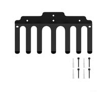 Honseadek Support de rangement mural en acier robuste pour haltères et haltères (crochets réguliers)