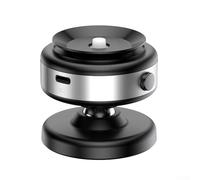 Honseadek Support de téléphone électrique à ventouse pour voiture avec 32 aimants, rotation à 360° pour tableau de bord ou pare-brise, support magnétique sécurisé pour téléphone portable