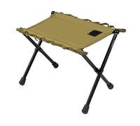 Honseadek Tabouret pliable multifonction pour aventuriers, spectateurs et sorties à la plage (jaune clair)