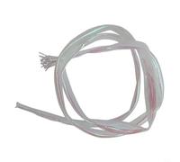 Honseadek Tubes flash de revêtement pour diamètre de 1 m - Écailles de poisson - Tube de corps pour truite - Appât à mouche - Perle réfléchissante - 2 mm à 4 mm - Avec attache (14,5 mm)