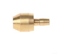 Honseadek Tuyau de frein hydraulique olive bague et insert pour Hayes compatible avec tube de 5,4 mm - Métal doré pour pièces de frein hydraulique de vélo pour VTT cyclisme