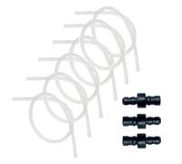 Honseadek Tuyau de rechange pour mousseur à lait | Tuyau à lait en silicone transparent pour machines à cappuccino | Design de débit durable | Compatible avec Impressa E60, ENA 9,