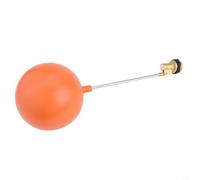 Honseadek Vanne à flotteur en laiton pour réservoirs d'eau, vanne de contrôle automatique du niveau d'eau avec robinet à bille en plastique réglable, compatible avec les pompes de chasse d'eau de 1,9