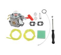 Honseadek WT-458 Carburateur de rechange pour débroussailleuse Homelite et moteur 6 CV, compatible avec les modèles A03003 A03002 A04445, vanne de mélange de carburant en acier pour