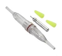 HonSEAsdek Flotteur de pêche de nuit, lampe électronique de rassemblement de poissons, lueur réutilisable pour canne, leurre sous-marin, matériau PE, équipement de pêche en mer profonde (couleur )