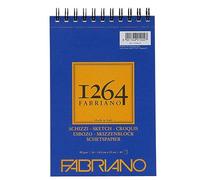 Honsell 19100636 Fabriano Schizzi 1264 Bloc de 60 feuilles de papier à croquis en blanc ivoire 90 g/m²