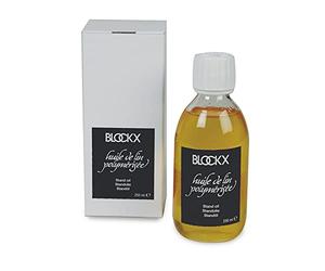 Honsell 40637 Blockx Huile de lin polymérisée 250 ml - Huile de support pour améliorer la fluidité de la peinture à l'huile - Couleur unie