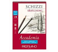 Fabriano Accade Esqui BL SPI 50F Papier à dessin A4 21 x 29,7 cm Blanc