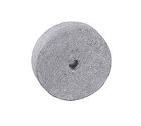 Honsell 79419 Stéatite brute avec trou, pendentif donut en couleur noire, avec trou de 6 à 7 mm, env. 3,5 x 3,5 x 1 cm - En pierre souple - Idéal pour les enfants - Multicolore - Taille unique