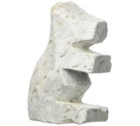 Honsell 79421 Ours brun brut, figurine en stéatite, env. 10 cm de large à travailler avec râpe et lime, idéal aussi pour les enfants, multicolore