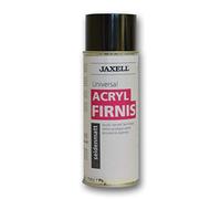 Honsell Jaxell 47502 Vernis Acrylique Universel Aatiné 400 ml Revêtement de Protection Résistant au Vieillissement pour Peintures Acryliques, à l'Huile et à la Température, Séchage Rapide, Multicolore