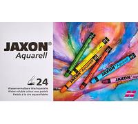 Jaxon Lot de 24 Crayons Aquarelle Couleurs Assorties