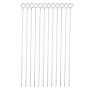 HONSHEN brochettes en Acier Inoxydable, brochettes Barbecue, Barbecue, brochettes, Chich Kebab Kabob brochettes 12 inch