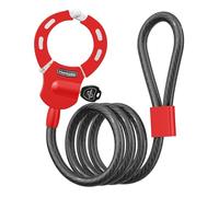 Honszex Antivol Trotinette Electrique, Cadenas Trotinette Electrique 39.37inch, Antivol Velo Electrique, Antivol Menottes Trottinette, Accessoires pour Trottinette Electrique/Velo Electrique