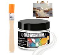 HONTAOK Wax Medium, Spray Fixateur Fixatif, Vernis Peinture Acrylique, Offre une Couche Protectrice Longue Durée pour L'aquarelle, Gouache, Peinture L'huile, L'acrylique, L'encre Pastels, 120g