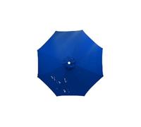 HonunGron Auvent De Remplacement pour Parasol 3.5m/3.0m/2.8m/2.7m/2.5m/2.3m/2m 6/8 Baleines, Toile De Parasol Déporté Remplacement Pour Cour, Jardin, Plage, Protection UV (Bleu Royal,6ribs-270cm)