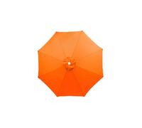 HonunGron Auvent De Remplacement pour Parasol 3.5m/3.0m/2.8m/2.7m/2.5m/2.3m/2m 6/8 Baleines, Toile De Parasol Déporté Remplacement Pour Cour, Jardin, Plage, Protection UV (Orange,8ribs-300cm)