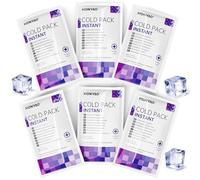 HONYAO Poche Froid Instantané 6 Pièces, Pack de Froid Instantané Jetables pour Soulager la Douleur, Gonflement, Entorses, Sport Maison Voyage Randonnée