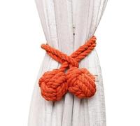 hOnYbmq Corde de Rideau, Lot de 4 embrasses de Rideaux Simples et Modernes, avec Boules suspendues, for décoration d'intérieur