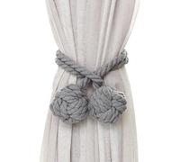 hOnYbmq Corde de Rideau, Lot de 4 embrasses de Rideaux Simples et Modernes, avec Boules suspendues, for décoration d'intérieur