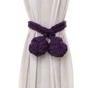 hOnYbmq Corde de Rideau, Lot de 4 embrasses de Rideaux Simples et Modernes, avec Boules suspendues, for décoration d'intérieur