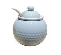 hOnYbmq Sucrier en céramique, Ceramic Coffee Sugar Canisters,Salt Pot Seasoning Canister