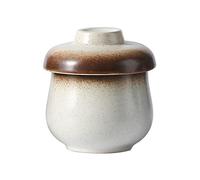 hOnYbmq Sucrier en céramique, Ceramic Coffee Sugar Canisters, Sugar Container Spice Jar, Salt Pot Seasoning Canister