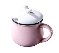 hOnYbmq Sucrier en céramique, European Solid Color Sugar Bowl With Lid, Cute Storage Jar,For Coffee Bar, Restaurant