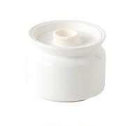 hOnYbmq Sucrier en céramique, Sugar Bowl with Lid, Sugar Salt Pot Seasoning Canister