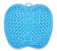 HONYIN Grand Brosse, Foot Scrubber Douche - Nettoie, Exfolie, Masse vos Pieds Sans se pencher, Circulation et Soulage, avec Ventouses Antidérapantes(28 x 28 cm)