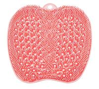 HONYIN Grand Brosse Pieds Douche, Foot Scrubber Douche - Nettoie, Exfolie, Masse vos Pieds Sans se pencher, Circulation du Pied et Soulage Les Pieds Fatigués, avec Ventouses Antidérapantes(28 x 28 cm)