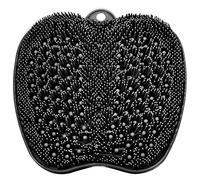 HONYIN Grand Brosse Pieds Douche, Foot Scrubber - Nettoie, Exfolie, Masse vos Pieds Sans se pencher, Circulation et Soulage Les Pieds Fatigués, avec Ventouses Antidérapantes(28 x 28 cm)