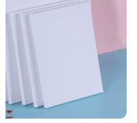 HONYUET Lot de 10 toiles à peindre - 20 x 30 cm - 1,8 cm de profondeur - En coton blanc - Châssis de 20 x 30 cm - Pour peinture acrylique, gouache, peinture à l'huile