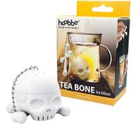 Hoobbe Totenkopf-13215 Infuseur à thé en silicone Motif tête de mort Blanc standard