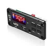 HOOCI 2 * 25W Bluetooth Classe D Stéréo Audio Numérique Amplificateur De Puissance Décodeur Conseil DIY Haut-Parleur USB AUX Record FM Radio Lecteur MP3 Module (Color : 916BT)