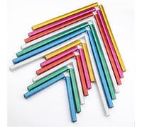 HOOCI Colorful Hot Melt Glue Stick High Viscosity Silicone Stick 7MM Handmade DIY Glue Rods Silicone Bars for Gun 11mm (Color : 7mm-Blue)