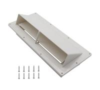 Hood Vent Cuisine pour camping-car - Couvercle de vidange avec amortisseur de verrouillage | Amélioration du flux d'air - Solution de ventilation extérieure, adaptateur de ventilation à fermeture