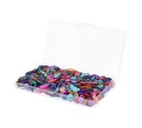 HOODANCOS 1 boîte Fragments de Coquillages Colorés et Irréguliers pour Bricolage Pièces Décoratives Uniques pour Vases Porte-stylos et Bougeoirs Matériaux Solides pour Créations DIY