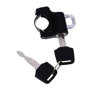 HOODANCOS 1 ensemble Cadenas de Sécurité pour Casque de Vélo de Verrou pour Guidon de Installation Facile Multifonctionnel pour Vélos Électriques et Scooters