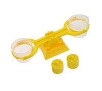 HOODANCOS 1 Ensemble Échelle de Mesure Transparente pour Garçon Fille Outil Scientifique Facile à Assembler pour Expériences Classe Gain de Place pour Mathématiques et Physique