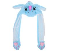 HOODANCOS 1 pièce Chapeau Licorne Gonflable avec Oreilles Animées Accessoire Créatif pour Fêtes et Cosplay Chapeau pour Noël et Événements Festifs